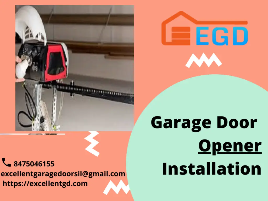 Garage door opener installation services