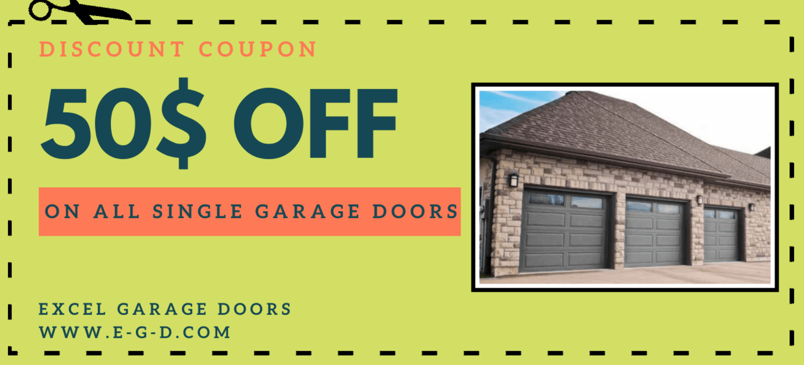 Coupons Excellent Garage Door